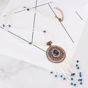 Turkish Saphire Long Mala
